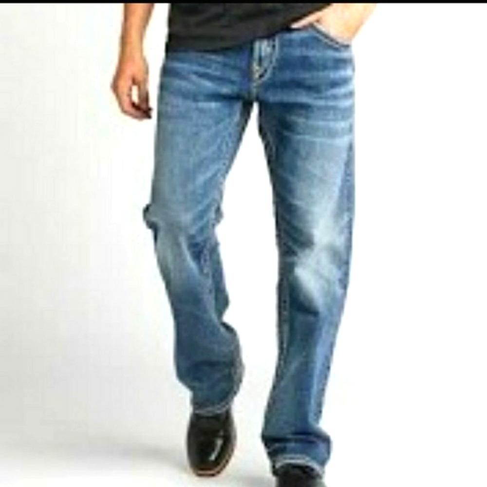 Arizona Jean Company Authentic Straight 100% Cotton 34 x 32
